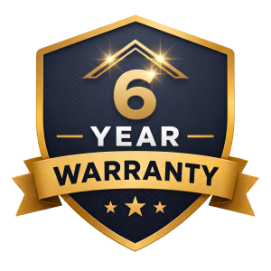 6-year warranty on roof life extension